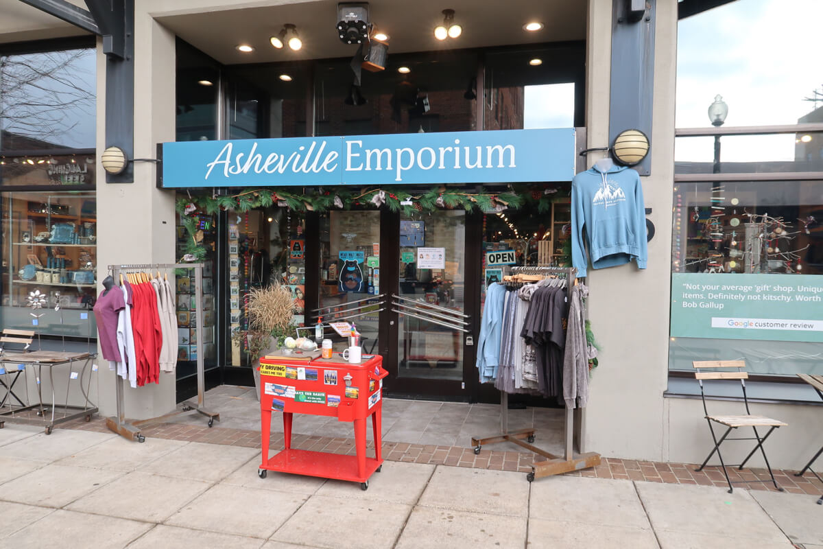 Asheville Emporium storefront