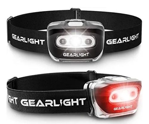 GearLight LED head lamp set
