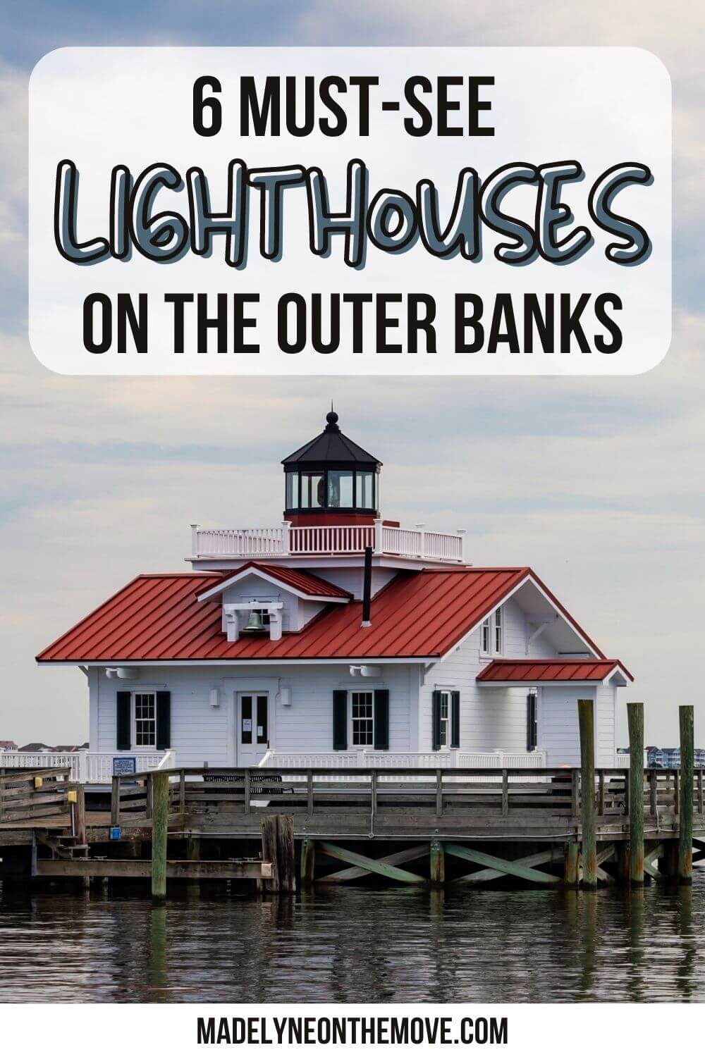 Lighthouses in Outer Banks graphic